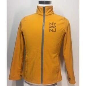 NFL New York NJ Super Bowl XLVIII Women's Jacket Small Yellow Host Committee